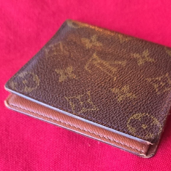 Louis Vuitton Brown Monogram Square Wallet - Picture 3 of 8